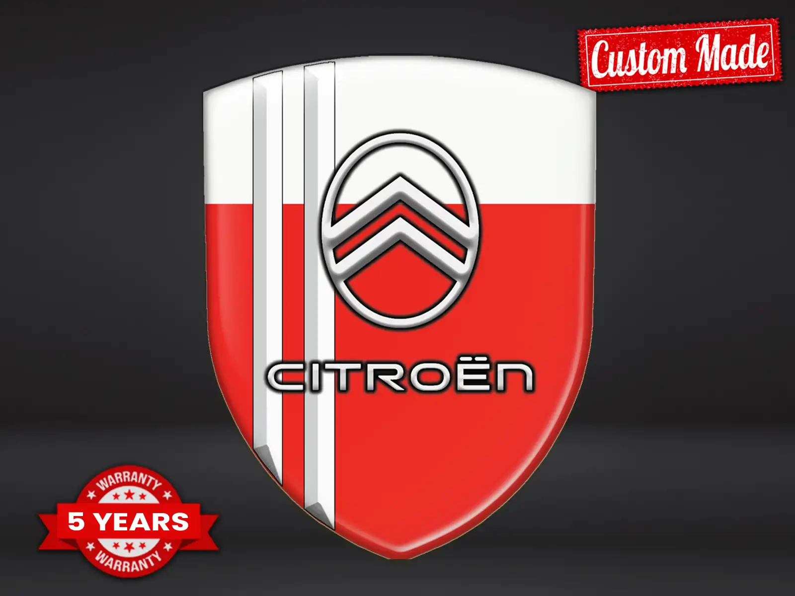 Citroen Adesivi Decalcomanie Auto Resistenti Universali Pregiate